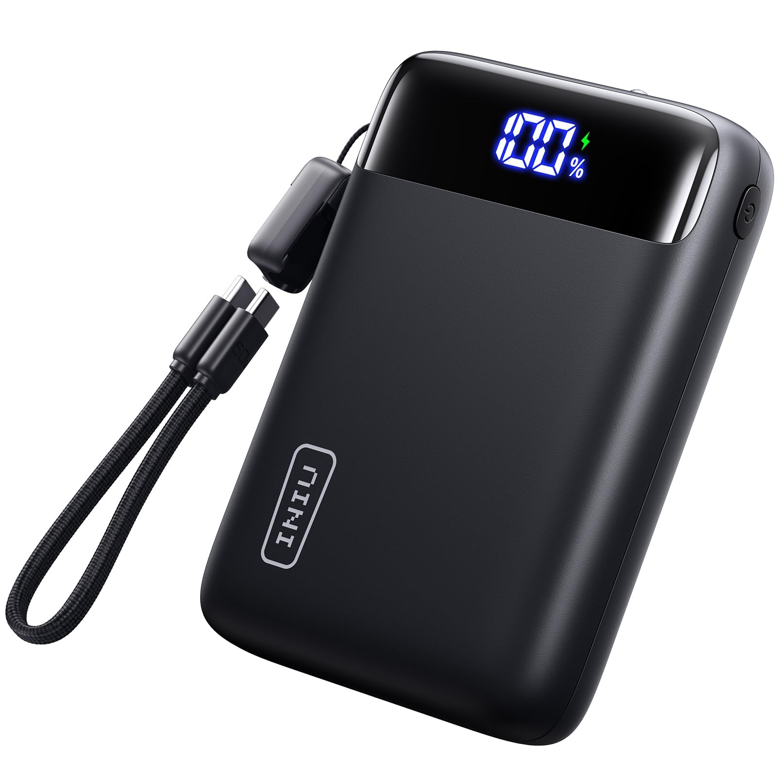 INIU Portable Charger, Smallest 22.5W 20000mAh USB C in & Out Power Bank Fast Charging, PD 3.0+QC 4.0 LED Display Phone Battery Pack Compatible with iPhone 17 16 15 14 Pro Samsung S24 Google iPad etc