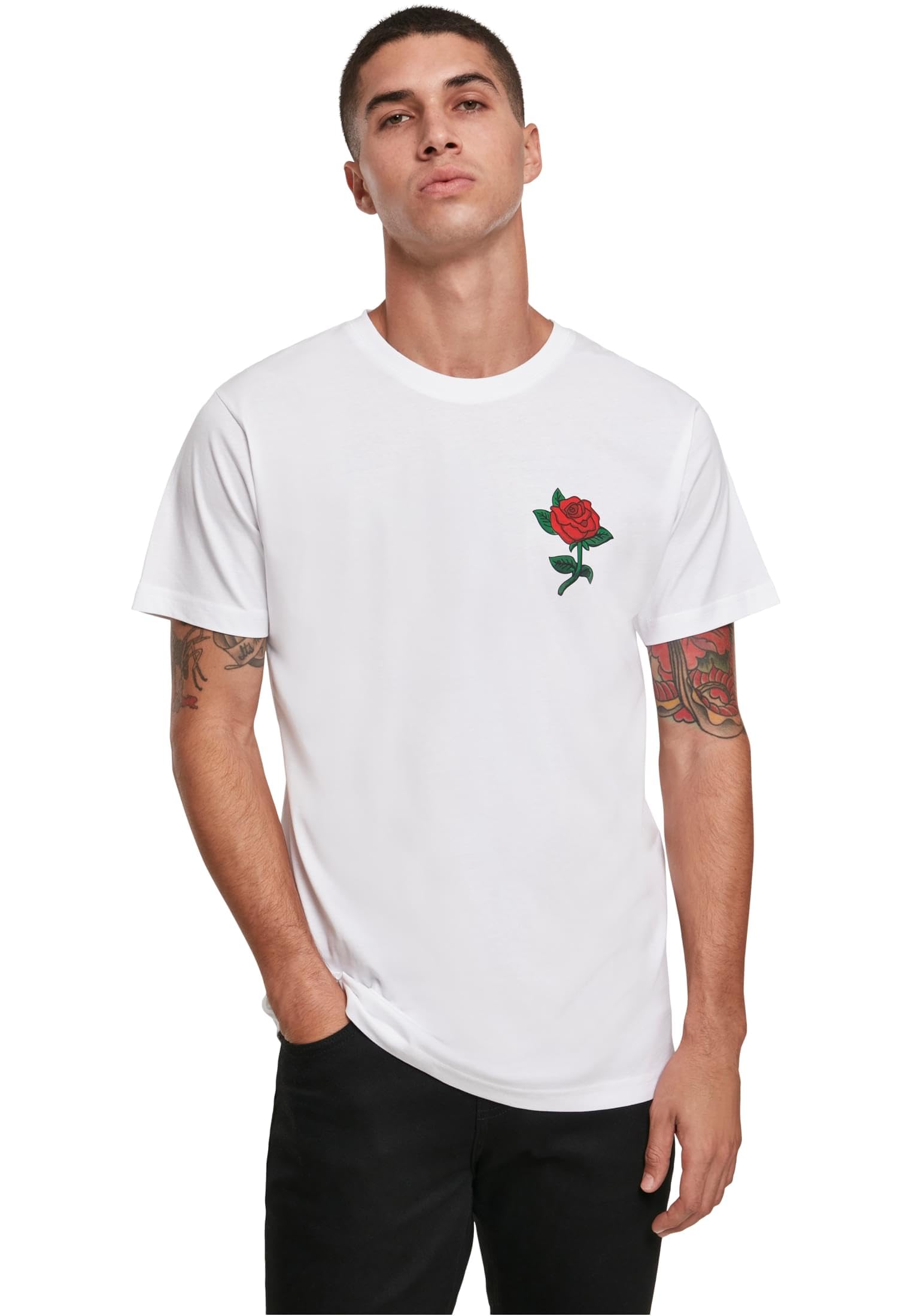 Mister Tee Men's Rose Tee