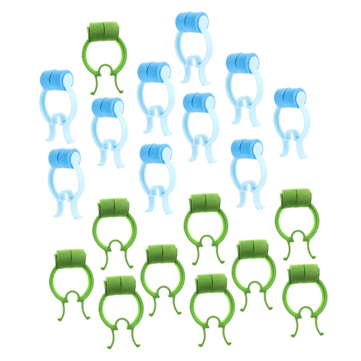 MOLUCKFU Nose Clips 20pcs Nasal Stopper Clips Nose Correction Breathing Correction