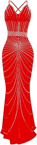 Miniatura 3 de Vestido formal largo azul, vestido formal formal, vestido de cóctel, vestido de vacaciones, vestido de tubo de lentejuelas para mujer, vestido