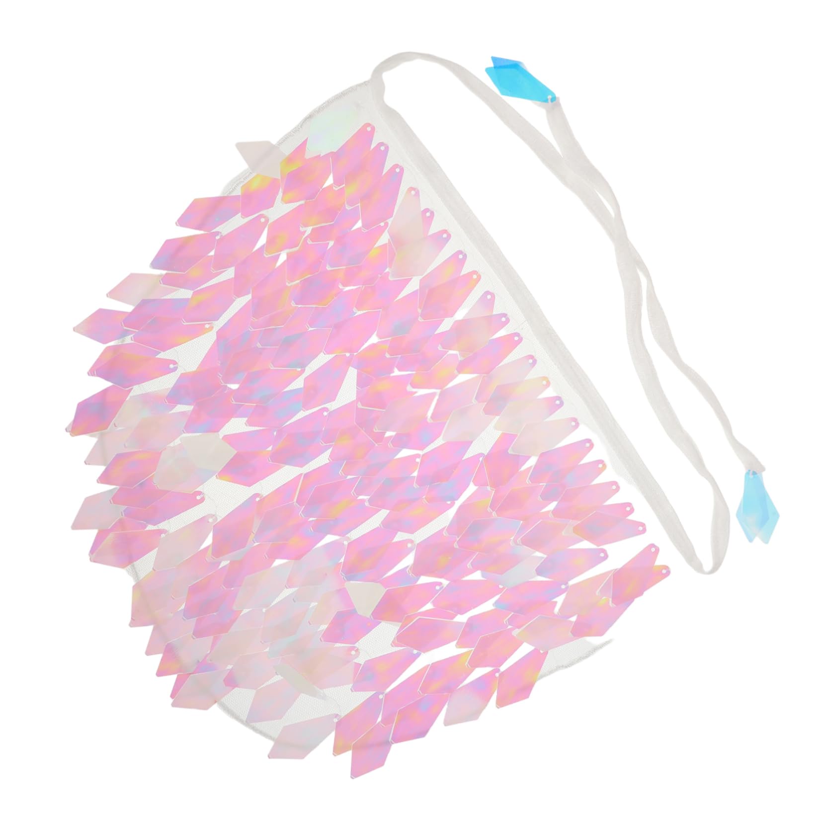 Belly Dancing Accessories with Sequins Versatile Face Veil for Masquerade Festivals Parties Unique Ethnic Design for Comfortable Performance