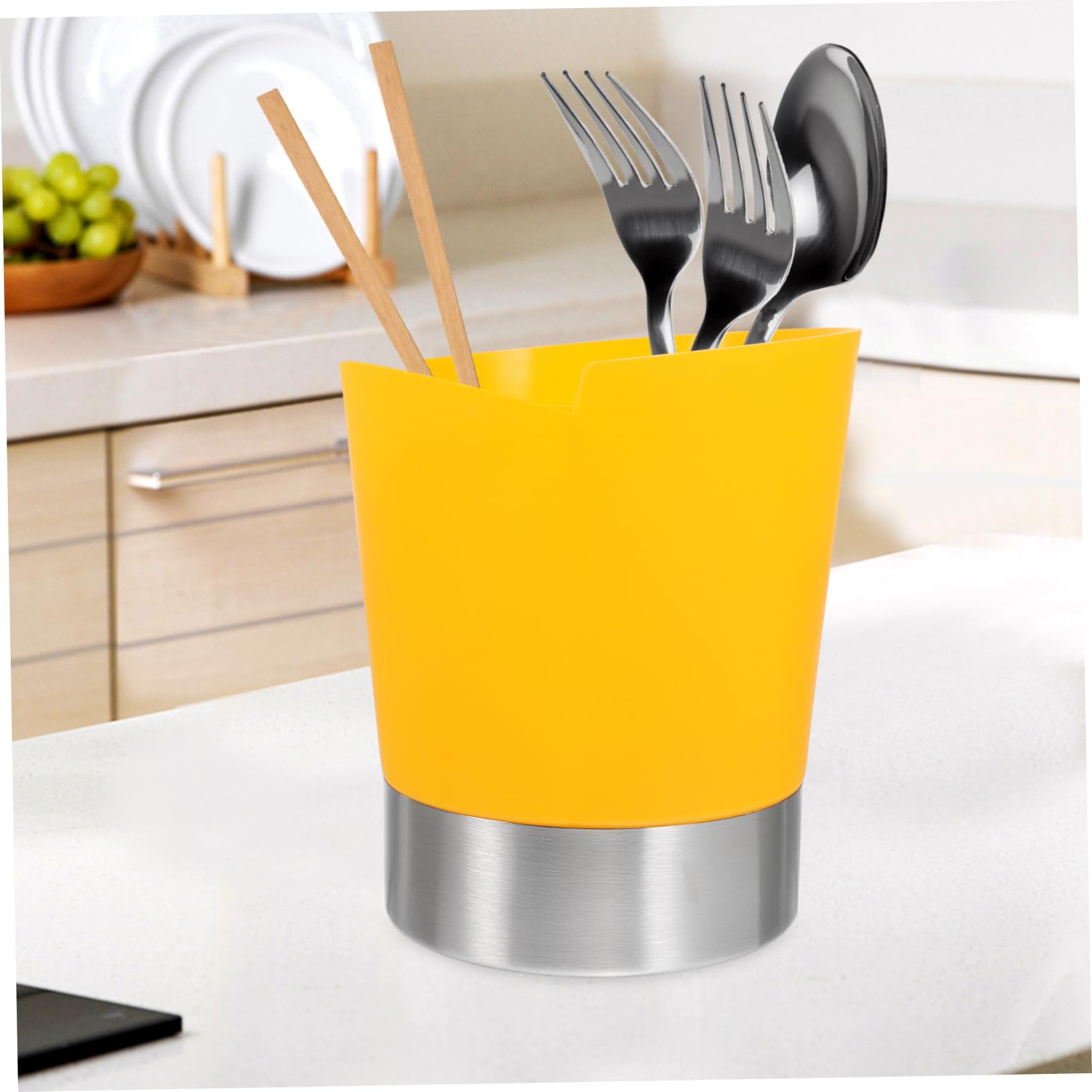 BEBEMOKO Multi-grid Straw Organizer Large Straw Container Drink Straw Holder Straw Holder Straw Storage Case Kitchen Storage Random