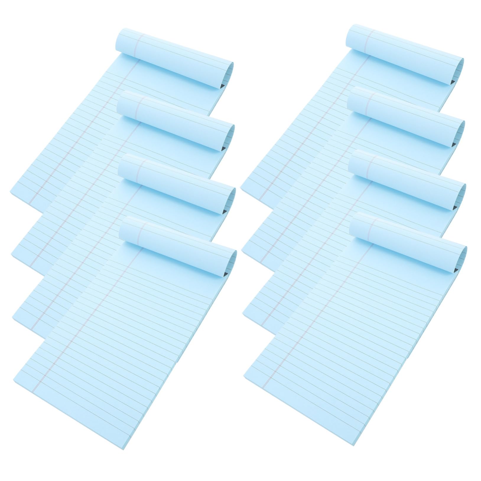 8pezzi Blocco Note Strappabile Carta per Quaderni Righe Larghe Blocchi di Carta per Ufficio e Scuola Promemoria per Appunti e Pianificazione