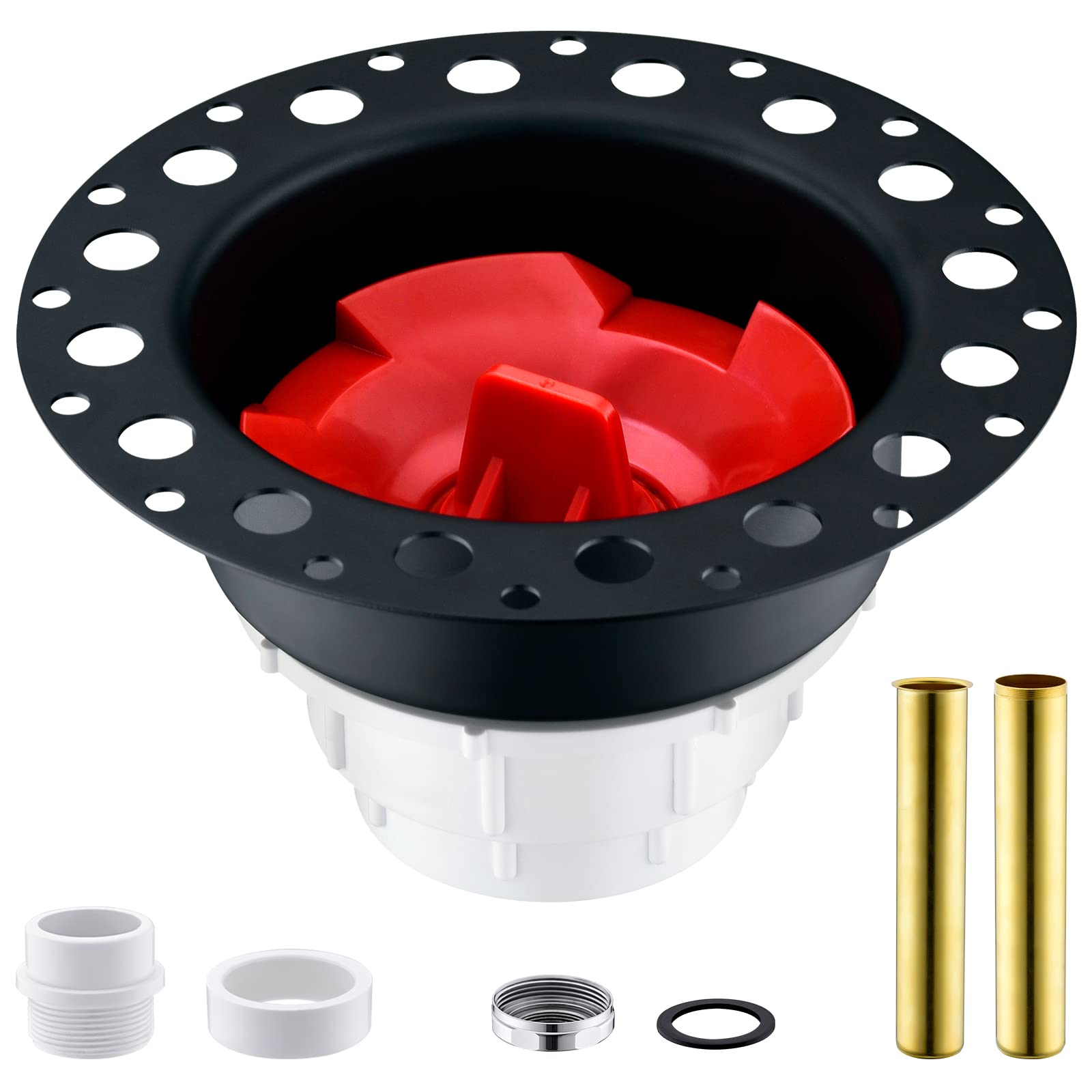 Buy HANEBATH Black Freestanding Tub Drain Roughin Kit for Freestanding