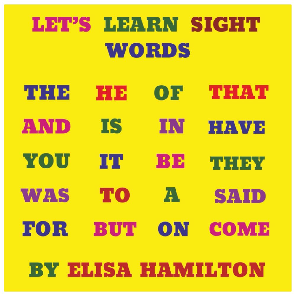 LET’S LEARN SIGHT WORDS (LET'S LEARN SERIES)