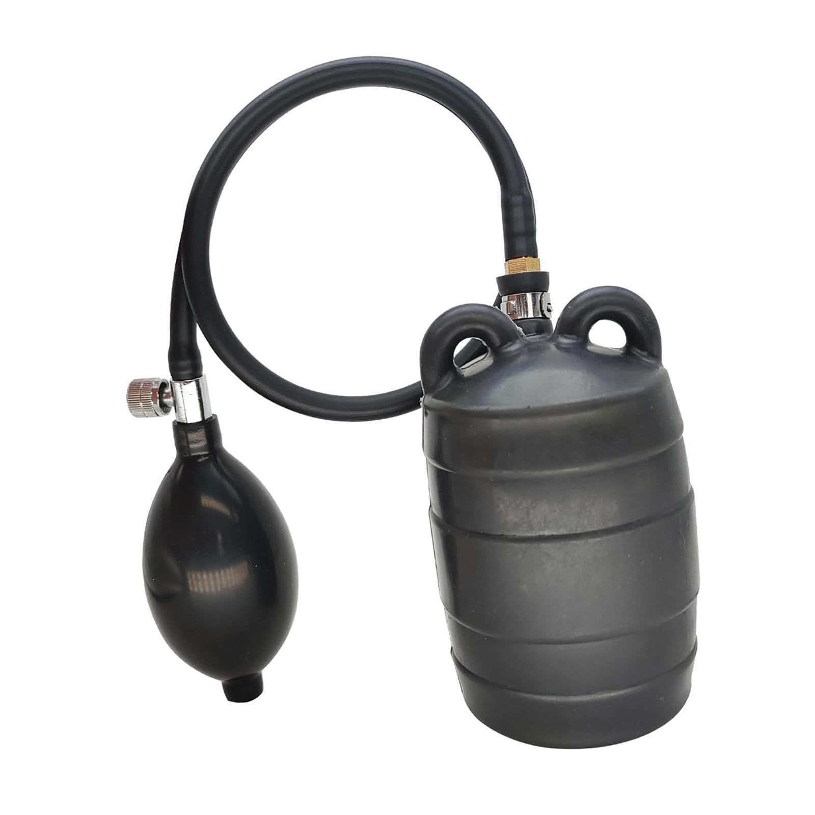 Inflatable Pipe Plug Gummistopfen Dichtkissen Rohrprüfstopfen Ballon mit Handpumpe Flexible Nutzung für Abflussrohre Baustellen Installateure Professi, Dn75