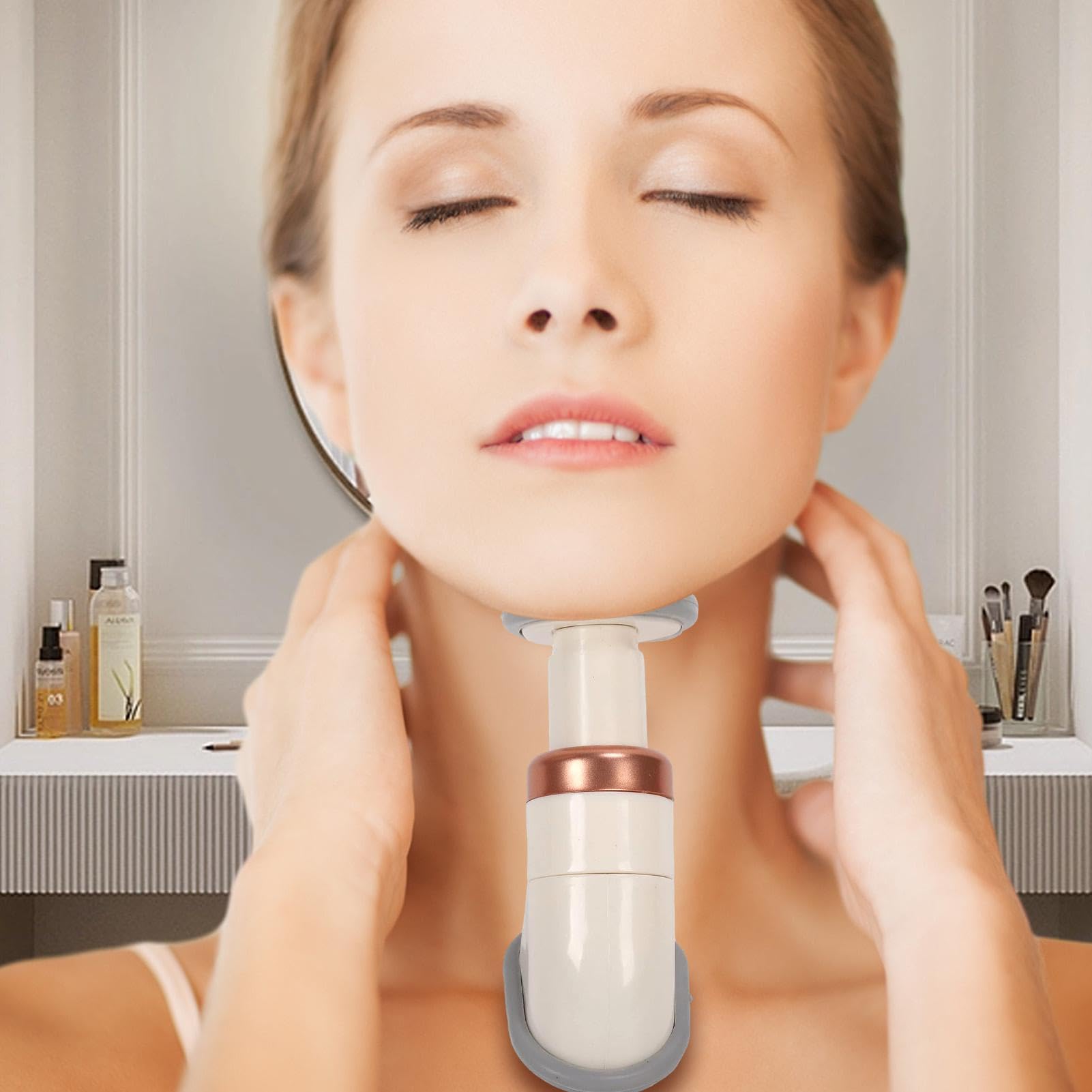 Neckline Slimmer Device | | Facial Neck Line Exerciser,Necks Tightening Device | Head Toner Devices, Facial And Neck Massage For Firming And Lifting
