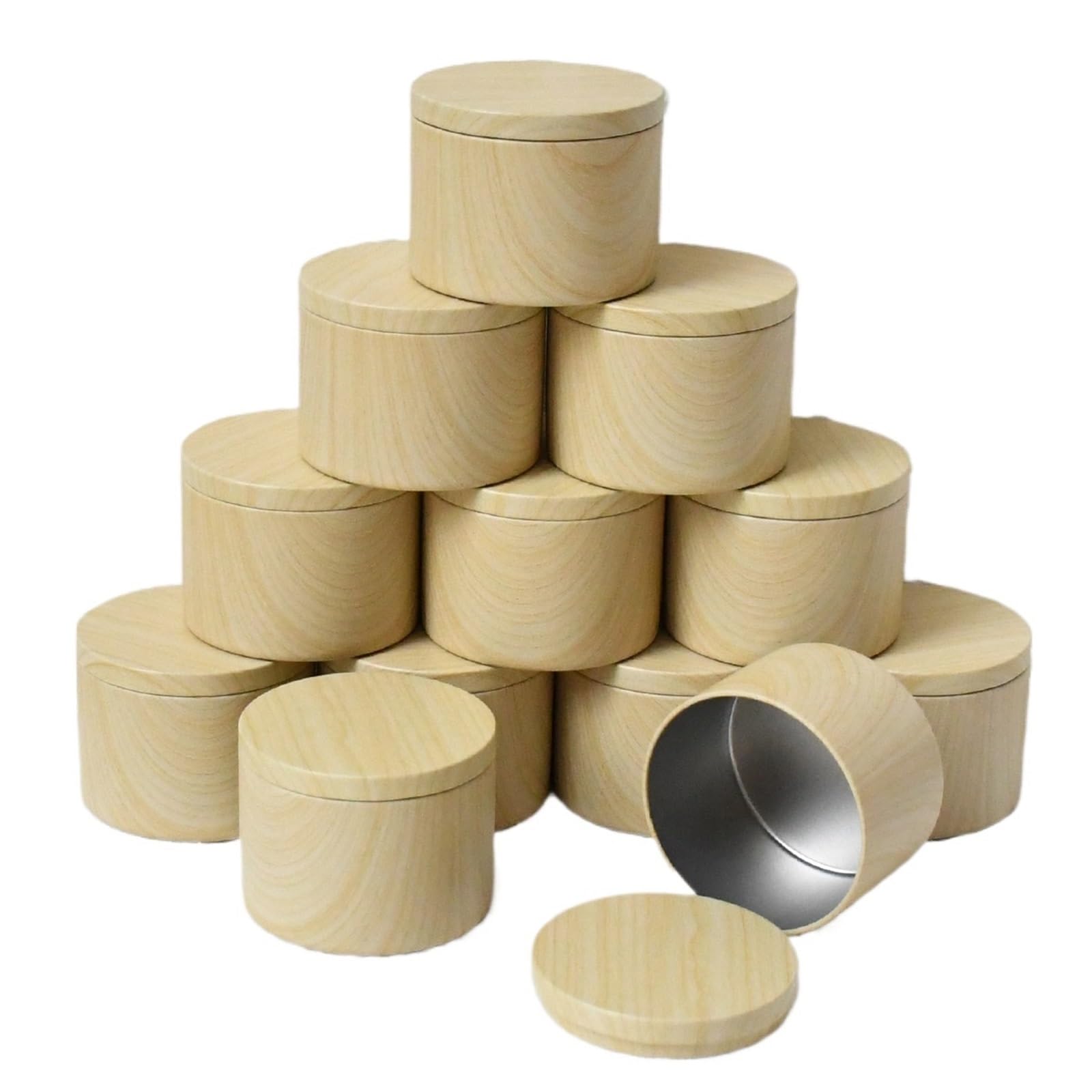 Candle Tins, Candle Jars Candle Tins 12pcs 8oz Containers For Making Candles Bulk Jars DIY Multicolor(12pcs-8oz-color 01)