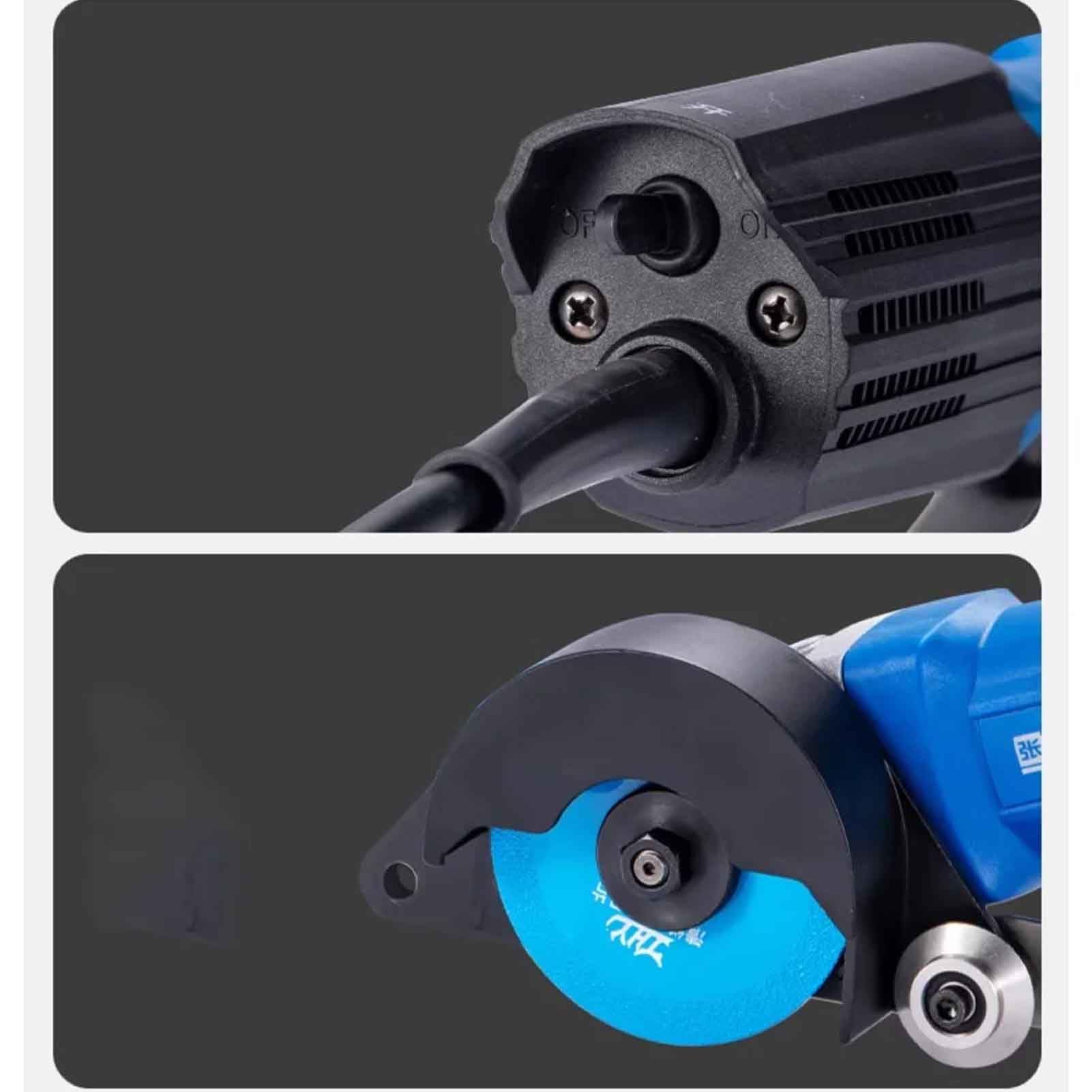 Toplionace Máquina Limpiadora de Juntas de Azulejos de 220V con Posicionamiento, Ajuste Libre de Profundidad y Arranque Suave.220V