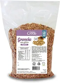 Granola Especial (com aveia sem glúten) Cereal Crock 1kg