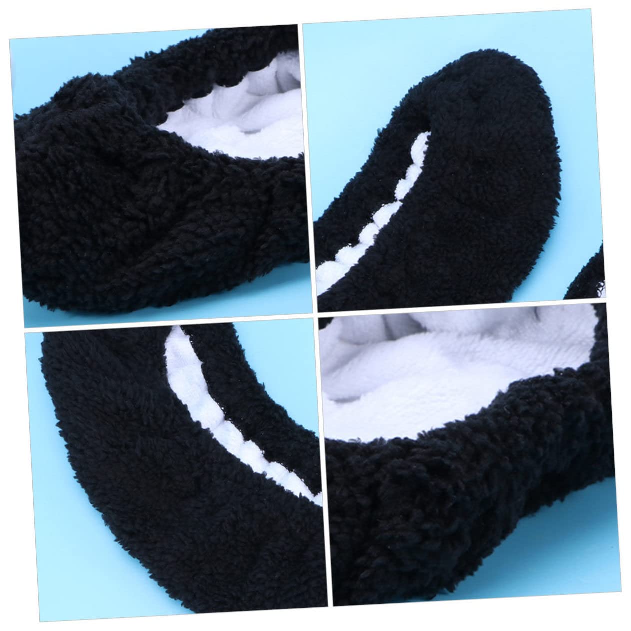 2 Paires de Protège-Lames de Patins à Glace en Peluche Polyester pour Garçon et Filles, Absorbe L'humidité et Confortable, Patinage Glace