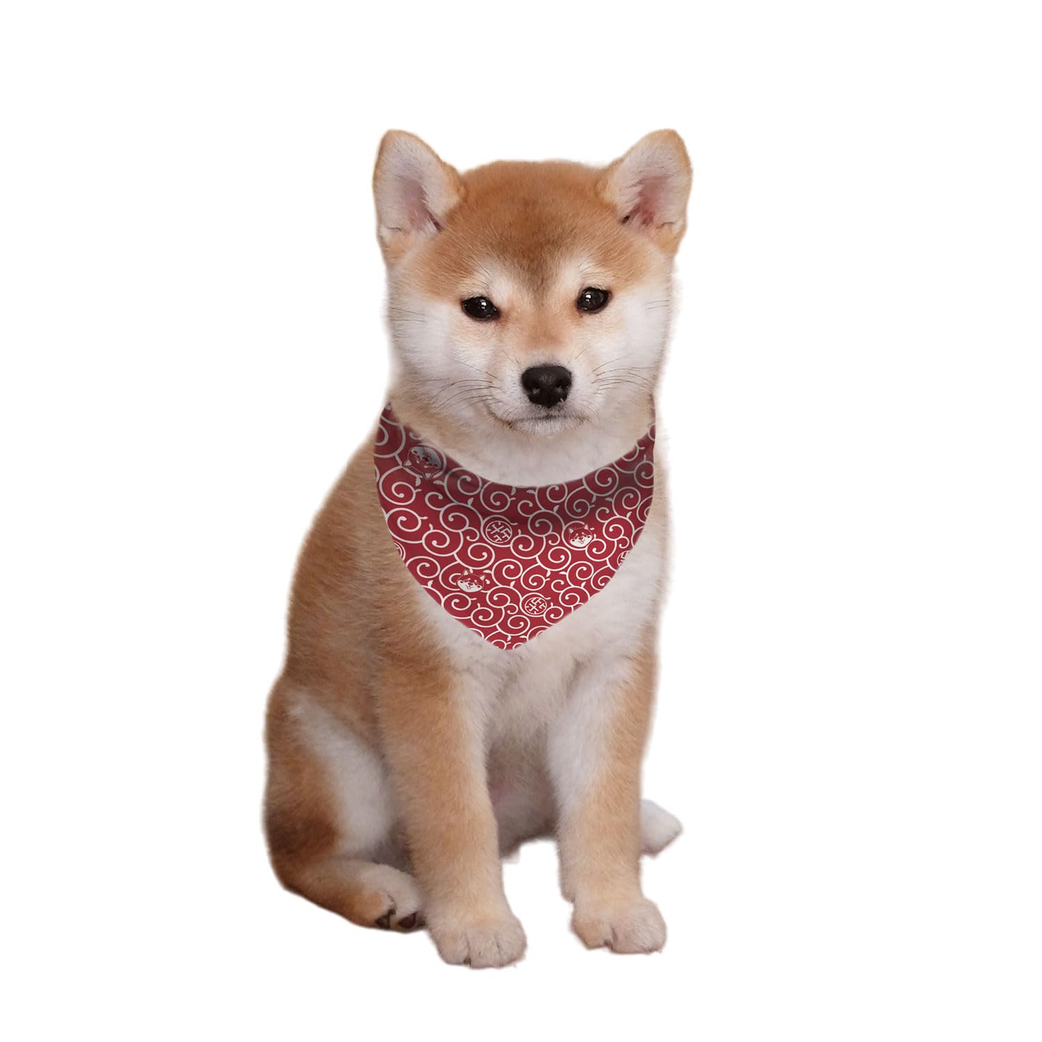 Amazon | INSTACTIONS 柴犬 からくさ 犬 バンダナ Sサイズ カワイイ柴