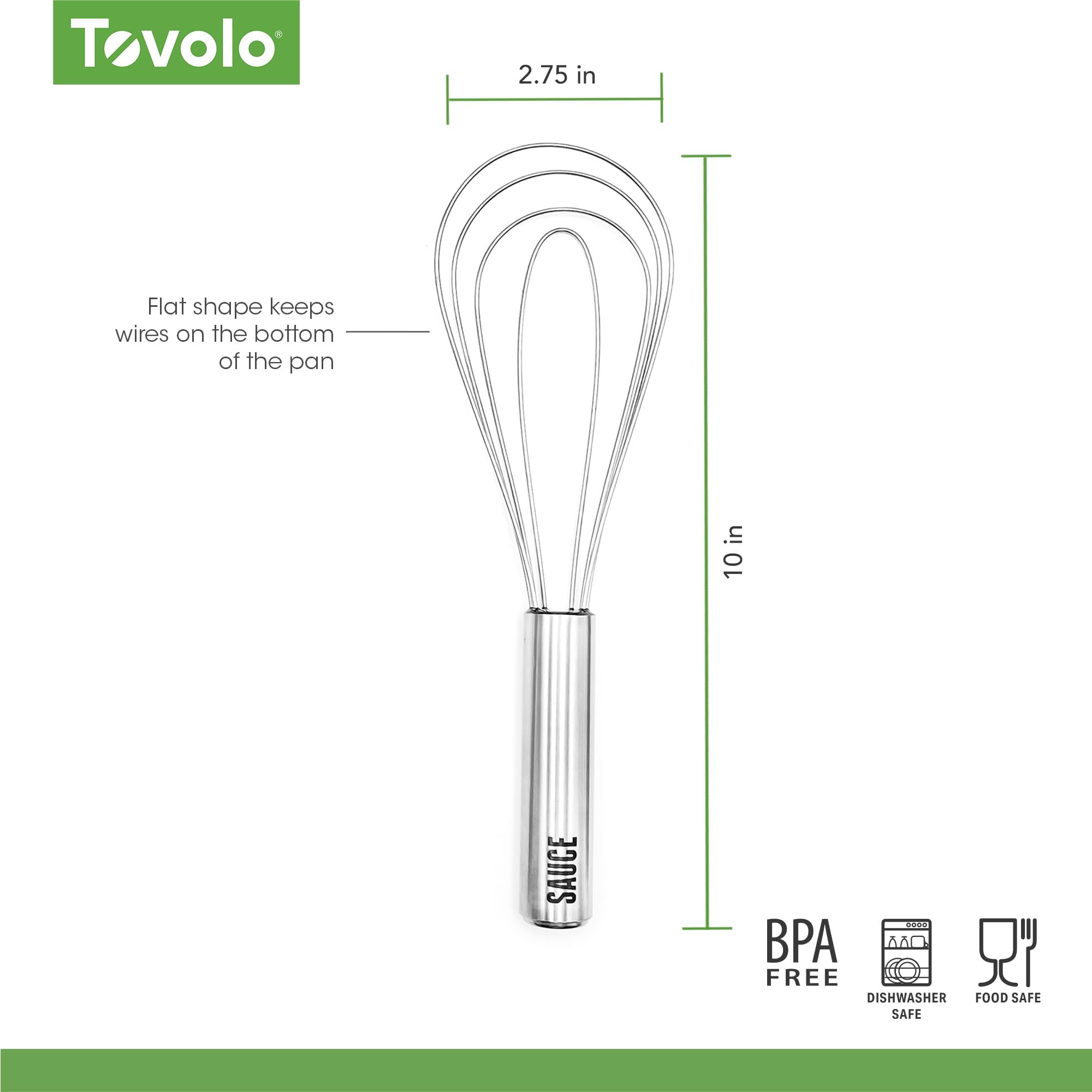 Tovolo Trzepaczka do sosu - 25 cm