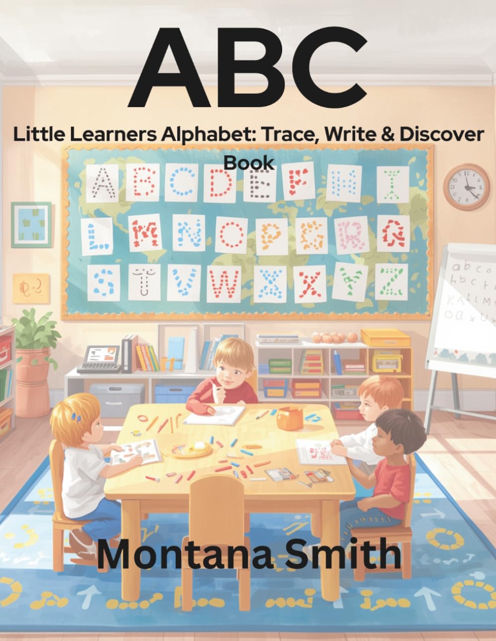 ABC: Little Learners Alphabet: Trace, Write & Discover Book