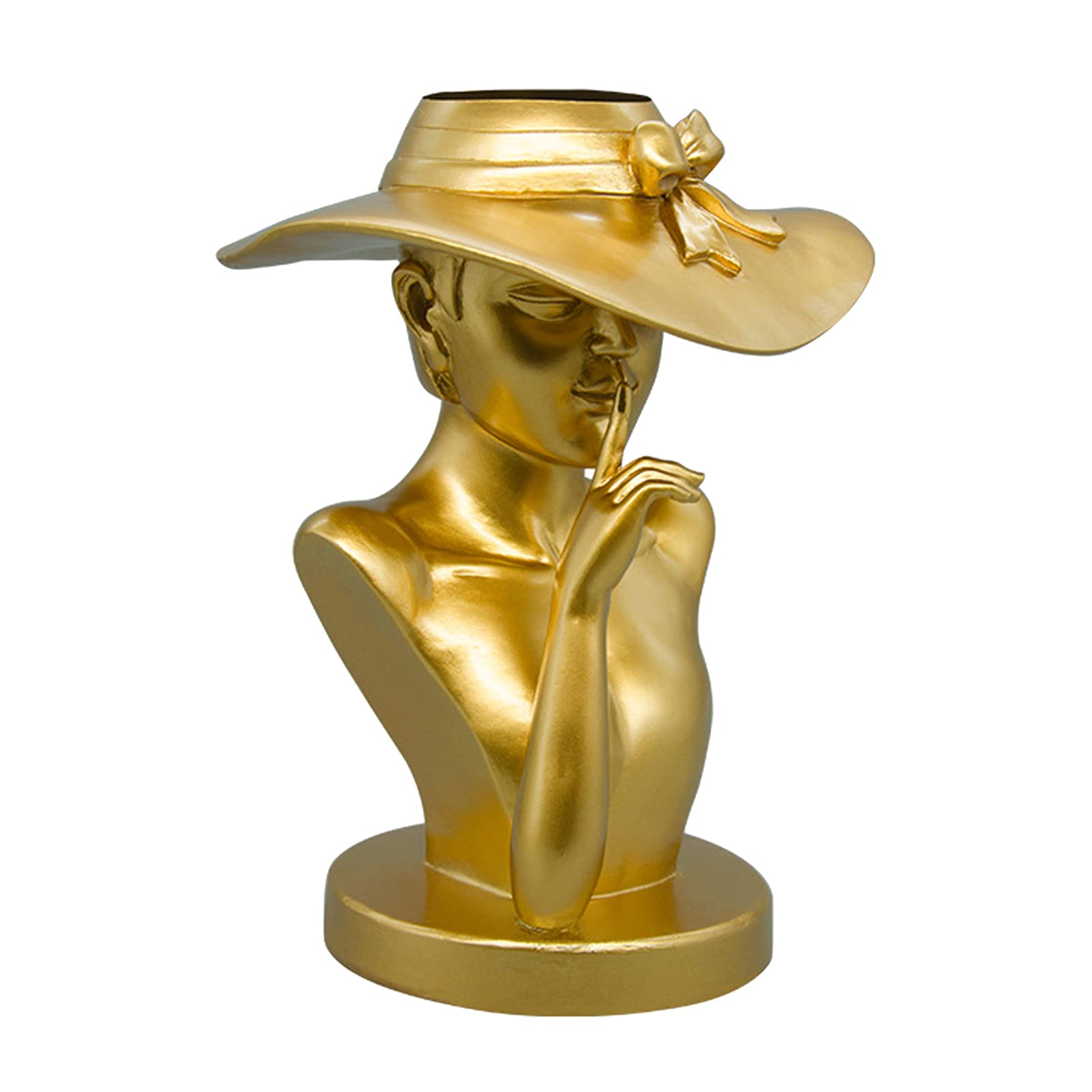 Fashion Flower Vase Creative Resin Human Head Vase Cute Bubble Gum Home Living Room Flower Arrangement Vase acquista in modo economico - spedizione gratuita, recensioni reali con foto