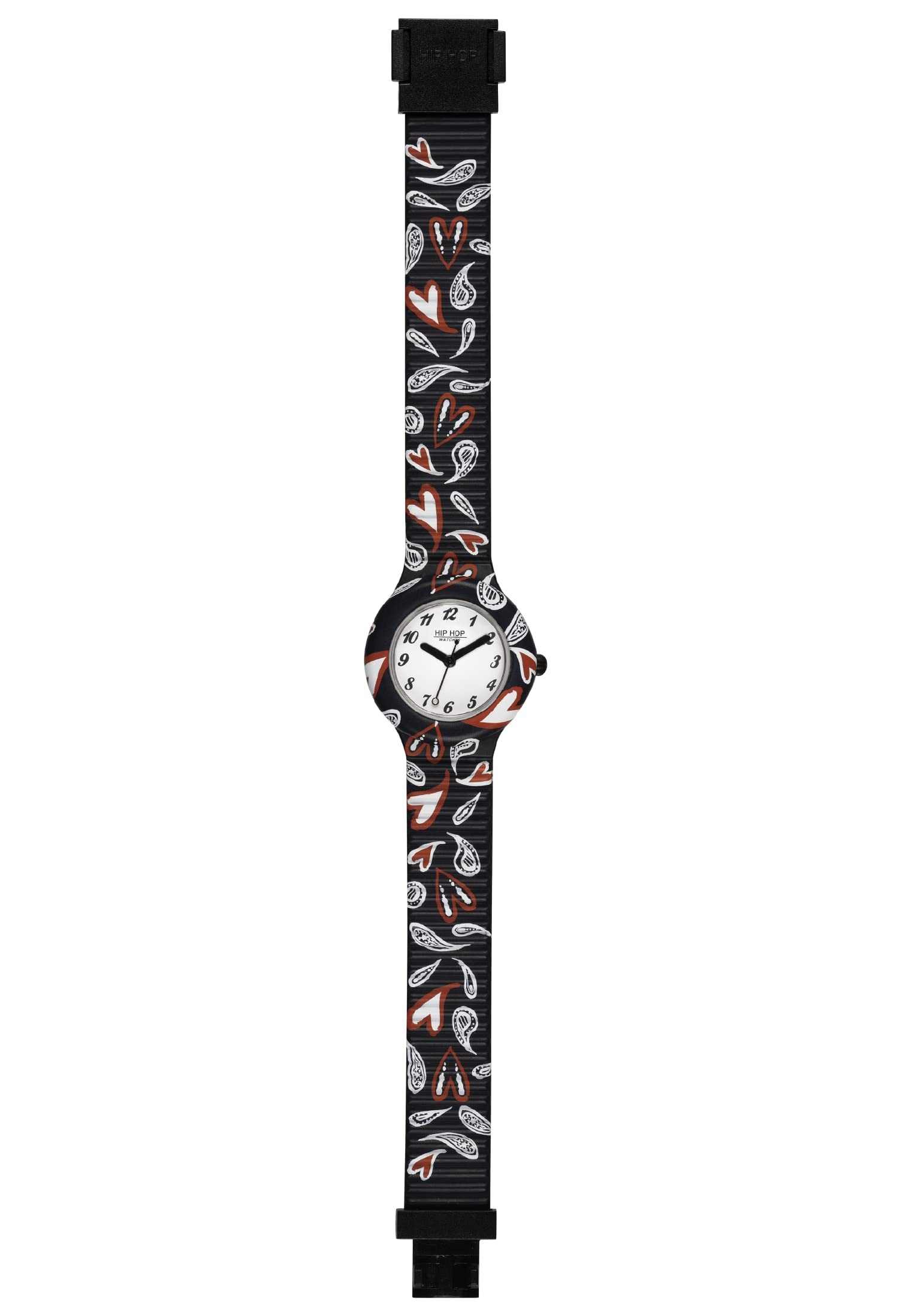 HIP HOP Orologio collezione HEART BY HEART movimento solo tempo - 3h quarzo e chiusura con bottone di sicurezza per donna