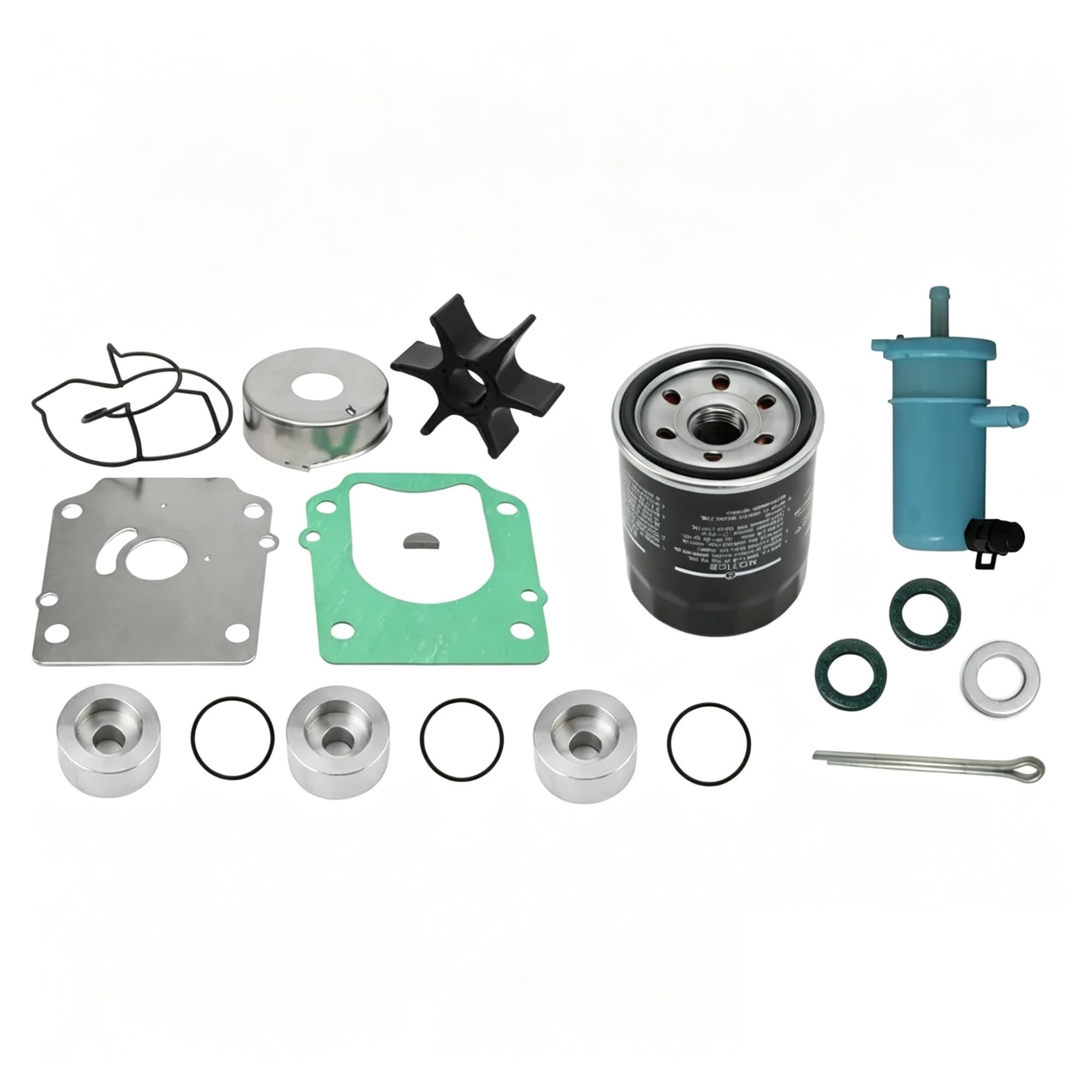 Pompa Dell'acqua Ausiliaria Per Suzuki 70 80 90 CV DF70A DF80A DF90A