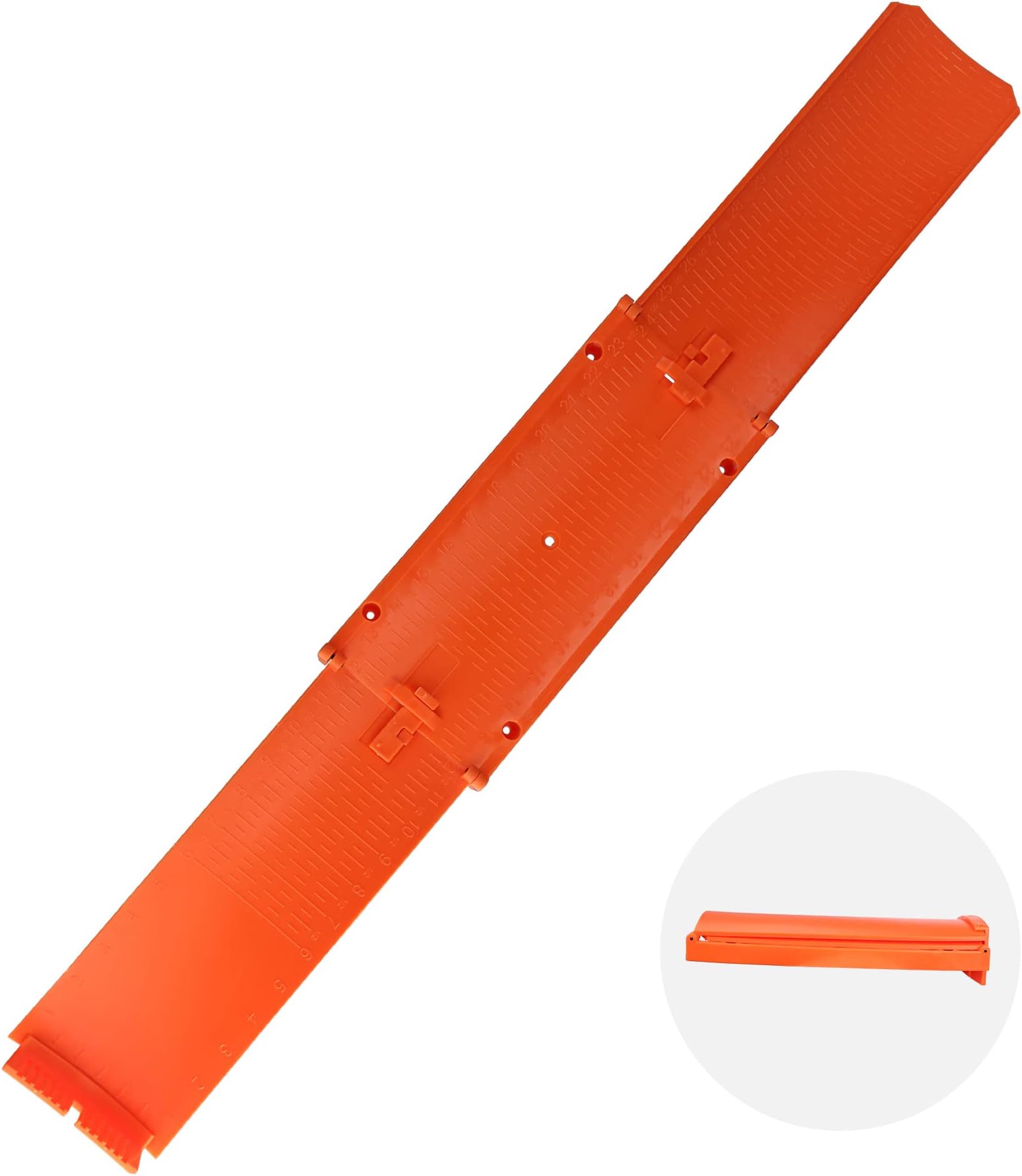 Fish Measuring Board Foldable, Floatable Compact Folding Fish Ruler for Boat, Unfolded 36 Inches Bump Board Fishing Ruler Folded to 12 Inches