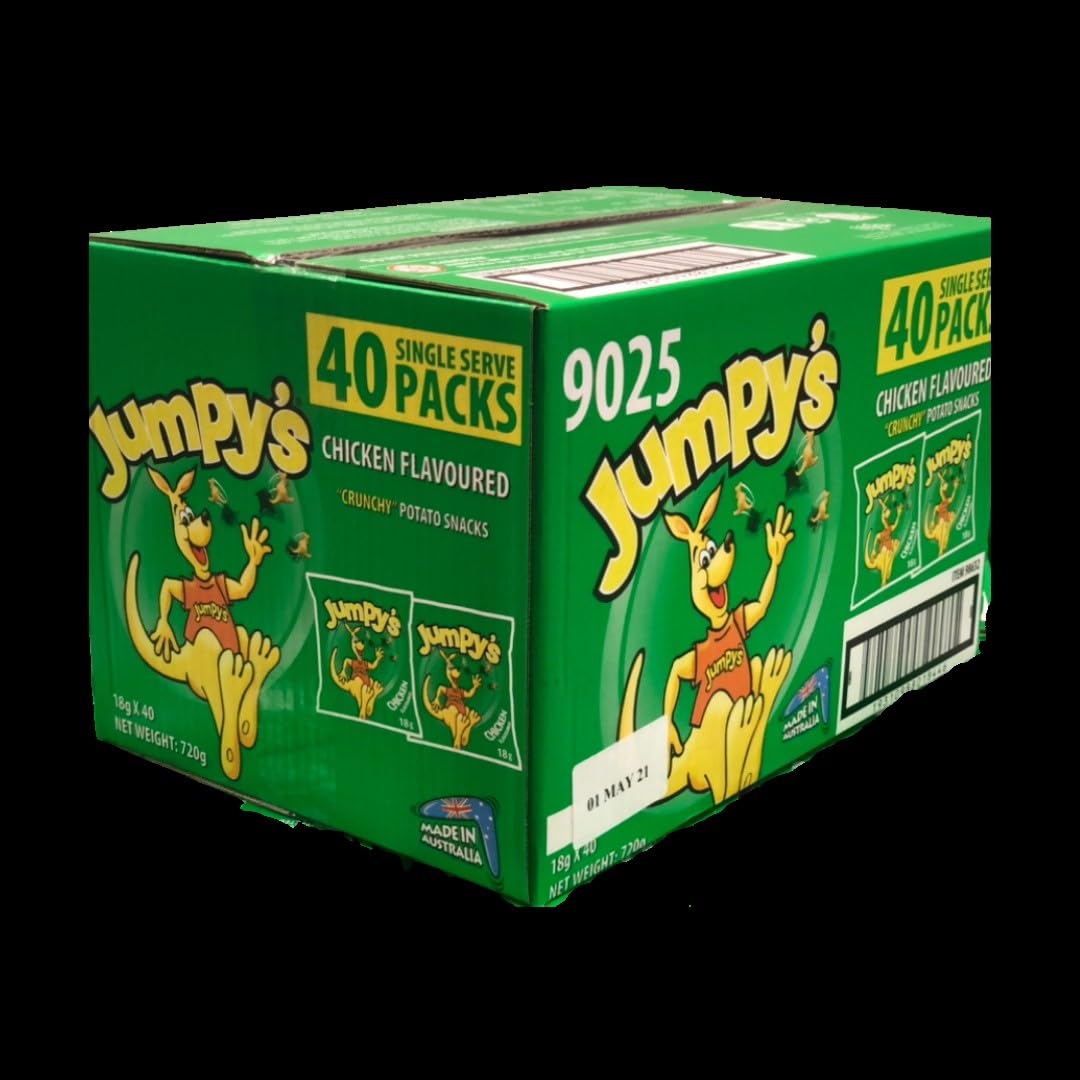 Jumpy’s Chicken Flavoured Potato Snacks 40 x 18g