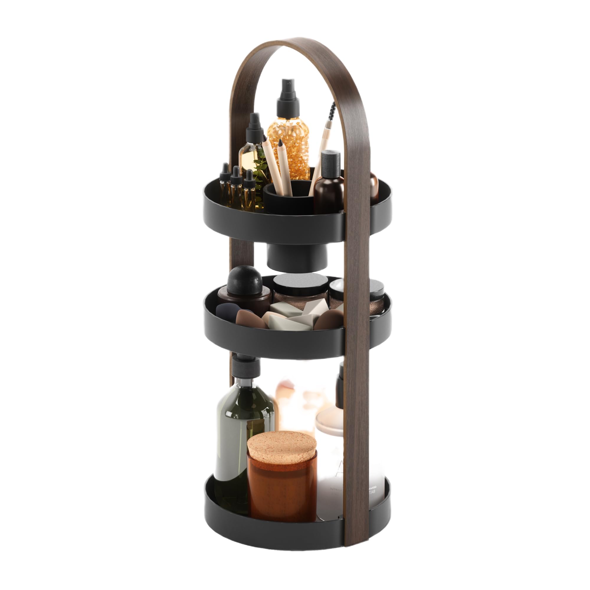 Umbra Bellwood Organizer, Nero/Noce, One Size