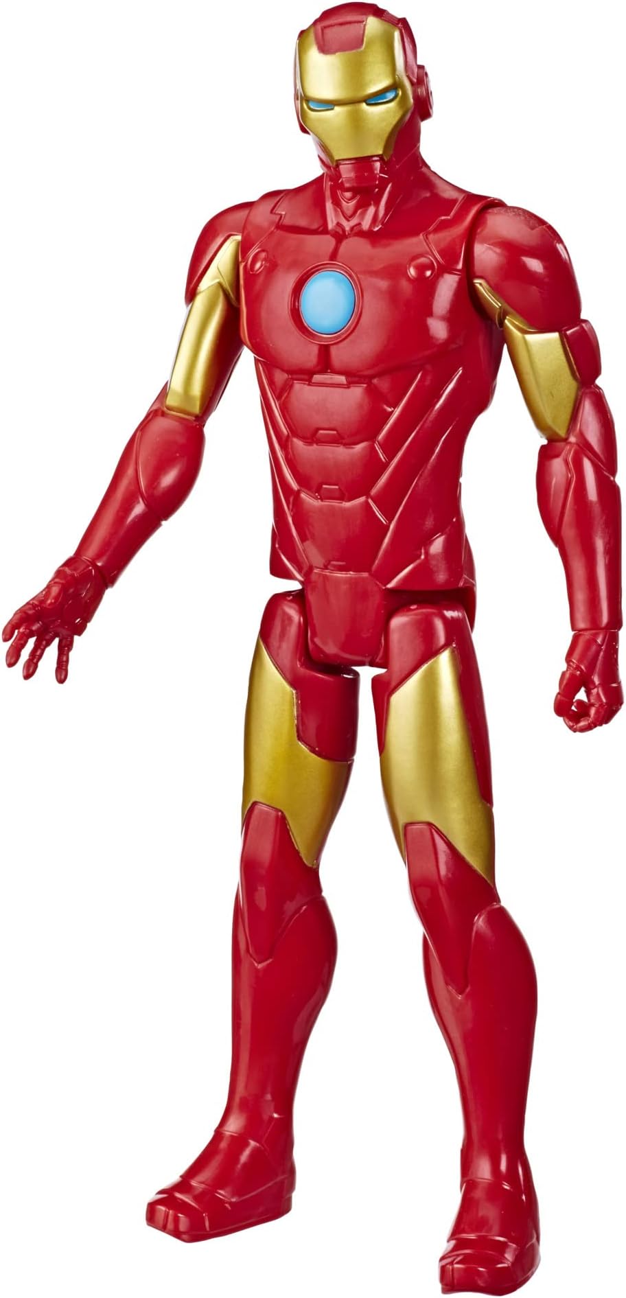 Hasbro Marvel Titan Hero Series Avengers Iron Man Action Figure, 12 Inch (30 cm) Size Action Figure, Avengers Toys for Kids 4 Years and Up E7873 Authentic