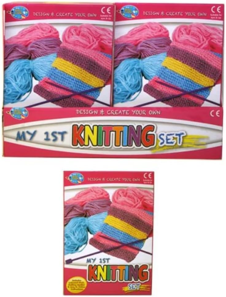 The Padgett Group My First 1st Knitting Set Childrens Craft Kit