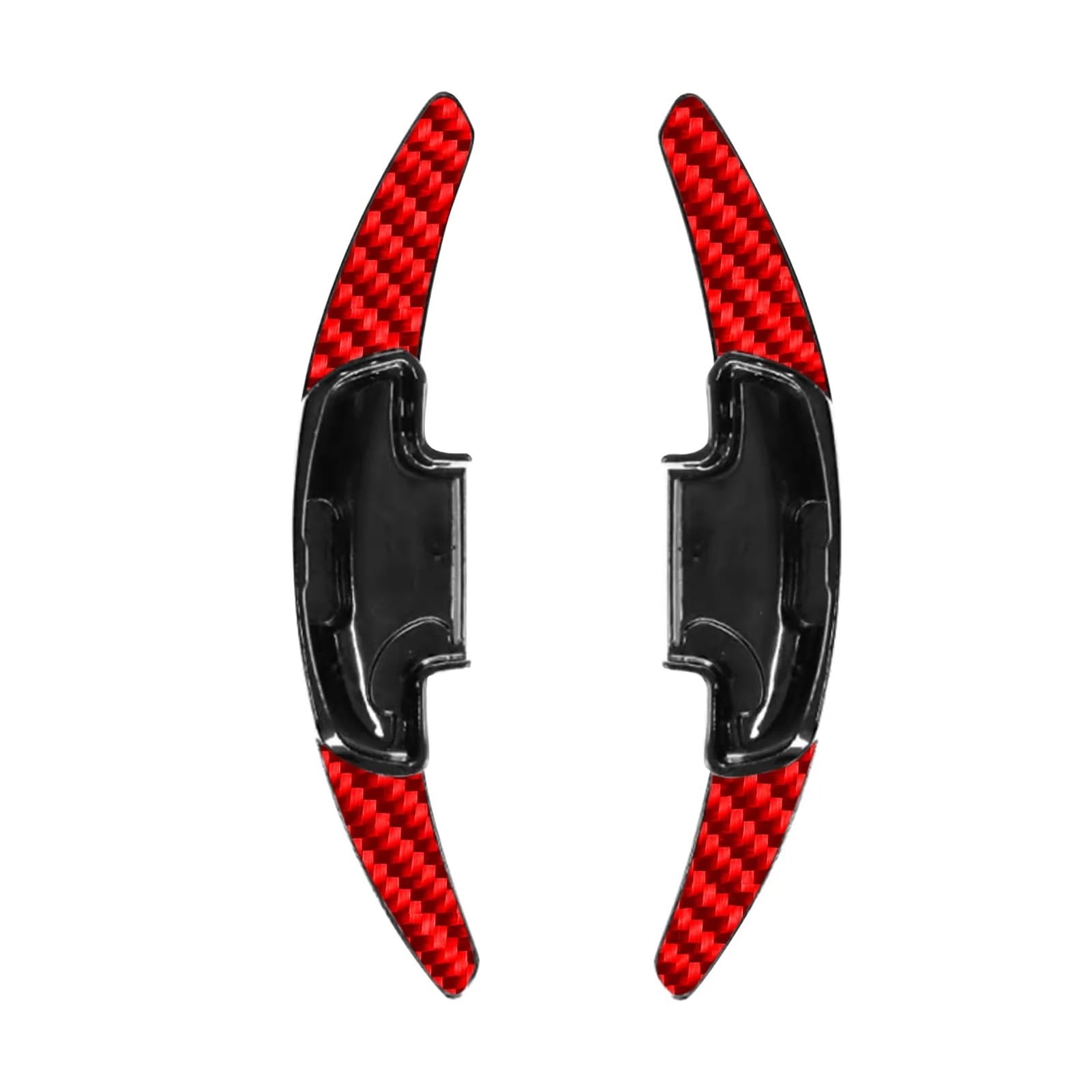 QBKGMEWCA Control Modification Interior Sticker Compatible for Carbon Fiber Shift Paddles Accessories(Type7)
