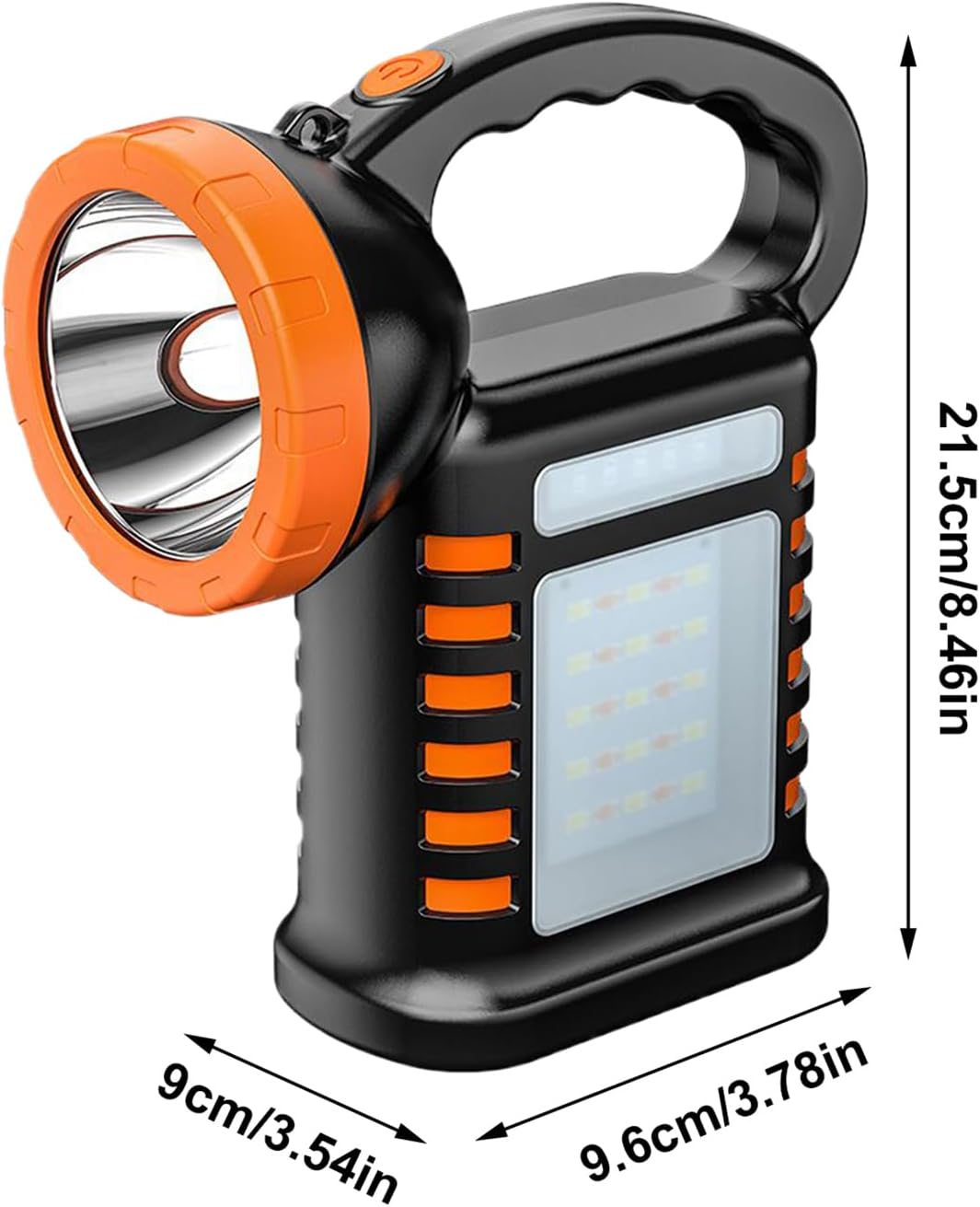 Solar Lantern | Portable Waterproof Bright LED Lamp - LED Work Flashlight Camping Lantern,for Outdoor Indoor Home Fishing Backpacking Power Outages Construction