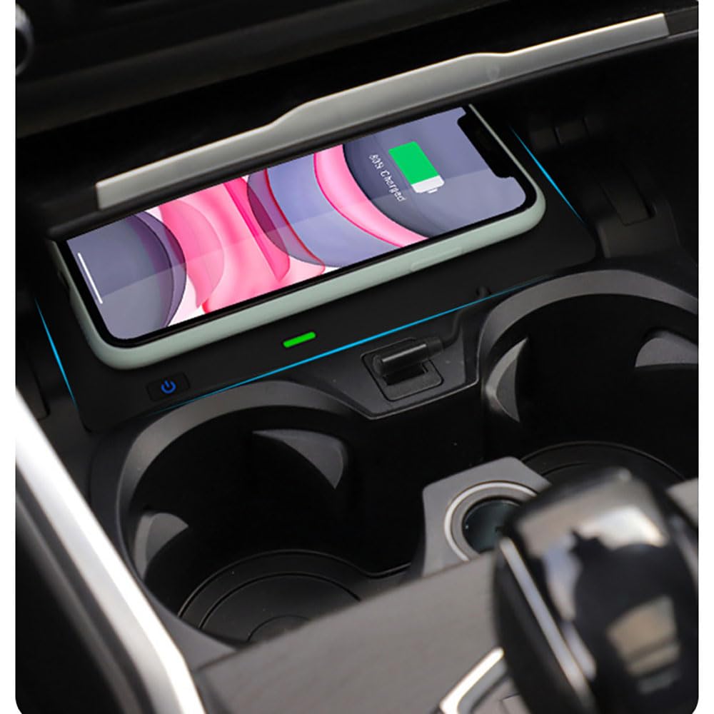 KAnduo Cargadores Inalámbricos para Coches Compatible con para BMW 3 Series G20 G28 2020 2021 2022