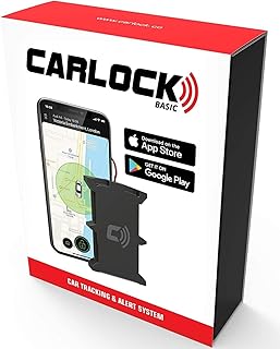 CARLOCK BASIC - Car Tracker & Car Alarm. Tracks Your Car In Real Time and Notifies You Immediately of Suspicious Vibration or Movement. Complete Security and Protection for Your New Car. Hard Wired