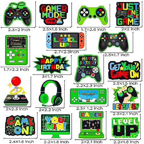 Umoni MONCT-174 36Pcs Game Party Cupcake Toppers Video Game Cupcake Picks Game Console Birthday Party Decoration Game thumb #2