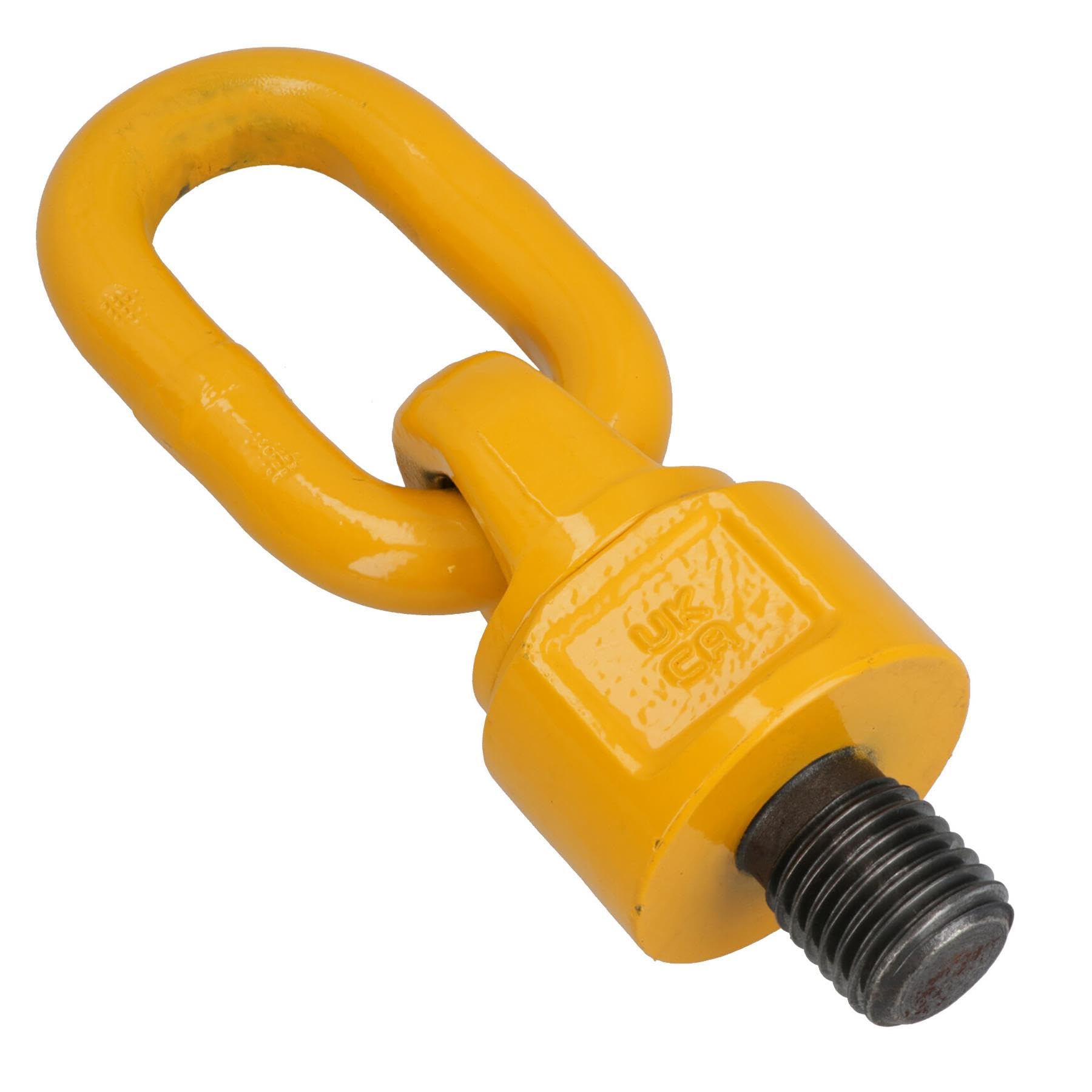 M30 x 35mm Swivel Rotating Lifting Point Eye Bolt with Ring 5.3 Ton Capacity 1pc
