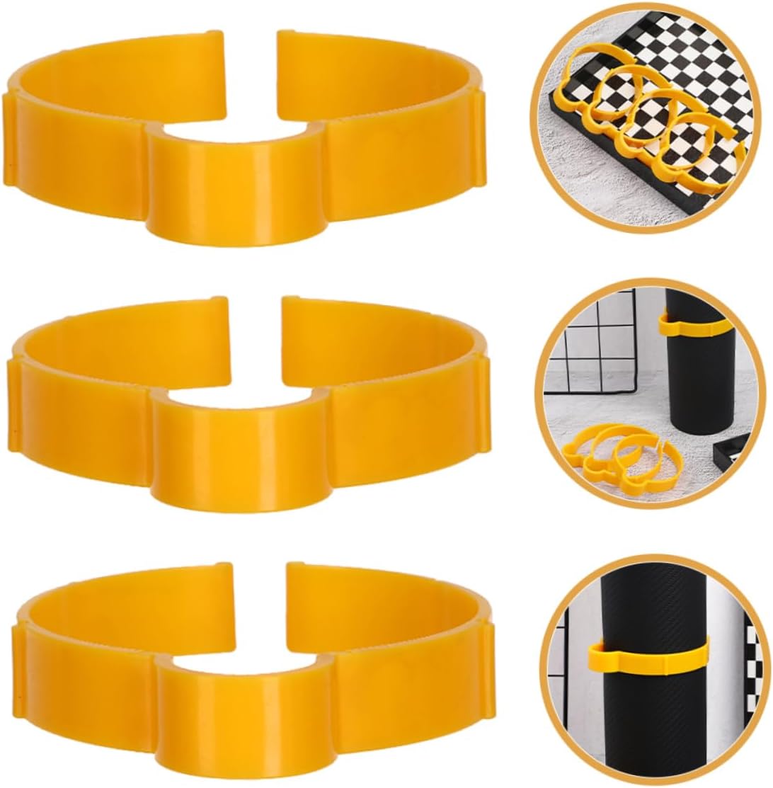 8Pcs Auto Vinyl Film Fixing Clamp Set Lightweight and Portable Car Body Film Tool for DIY Professional Vinyl Application for Automotive Window Tinting and Vehicle Wraps
