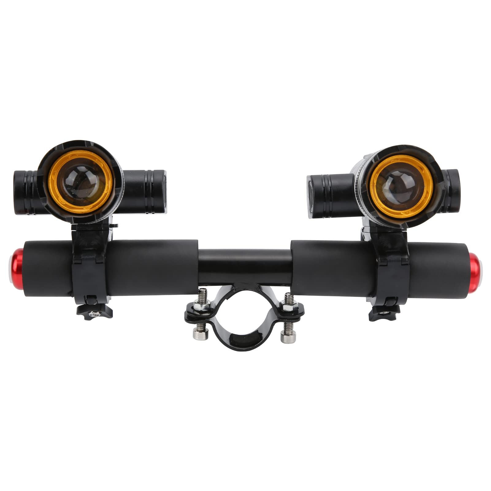 CryfoktElectric Scooter Front Lamp Light, LED Rechargeable Lights Set for Night Riding Road Mountain Accessories Adjustable for M365 Pro, KUGOO, ETWOW