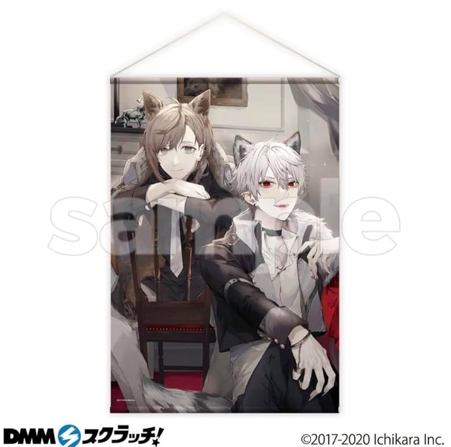 Amazon.co.jp: にじさん DMMスクラッチ ChroNoiR タペストリー