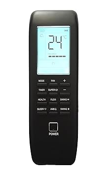 LipiWorld® 273 AC Remote Control with Display Light (Old Remote Exactly Same Remote Will Only Work) Compatible for I F B AC Remote with Backlight Suitable for I F B