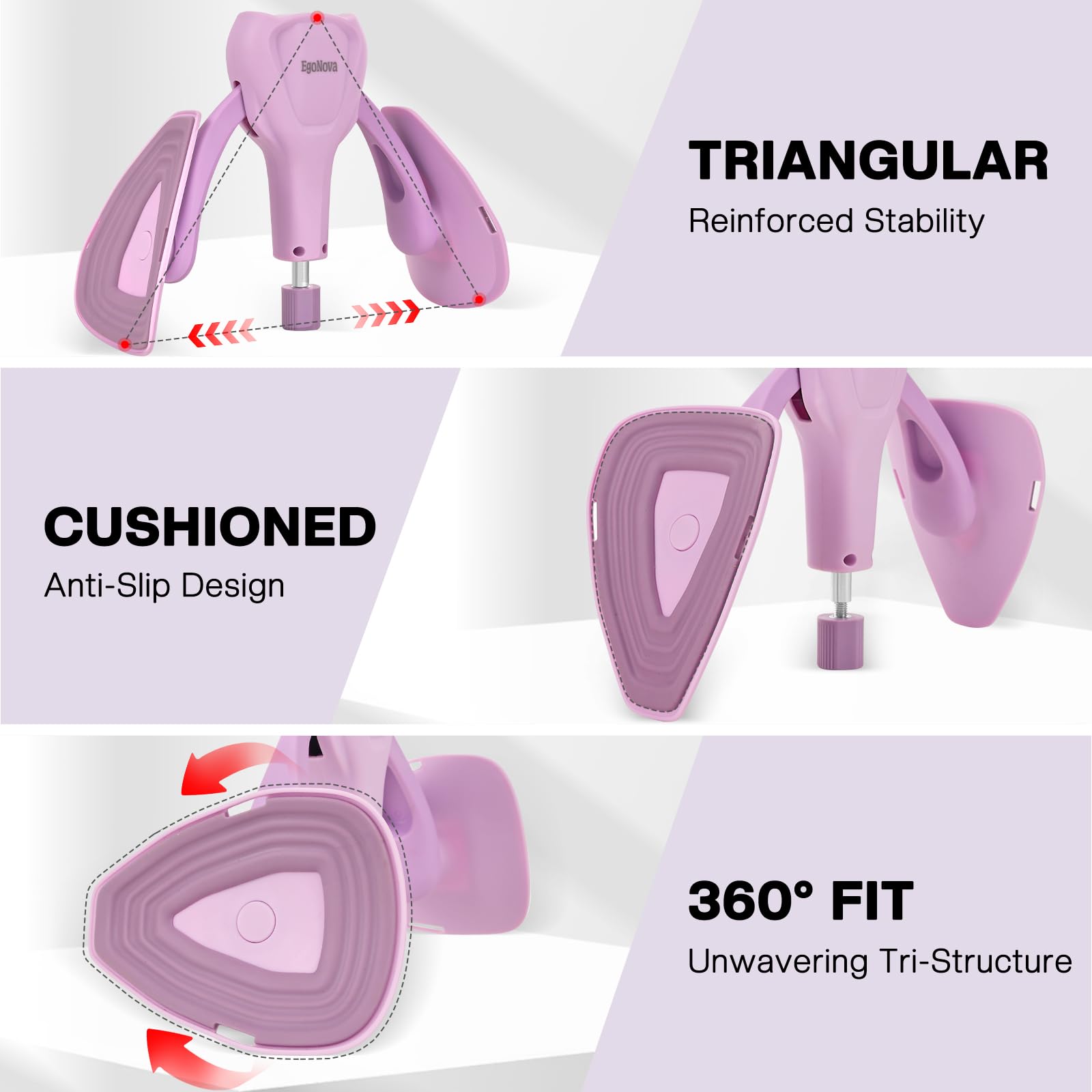 Attrezzo Interno Coscia Premium, Trainer Pavimento Pelvico Uomo Donna | Regolabile 50kg (110lbs) per Esercizi Kegel, Glutei, Gambe, Core Addome, Fitness Casa Pilates