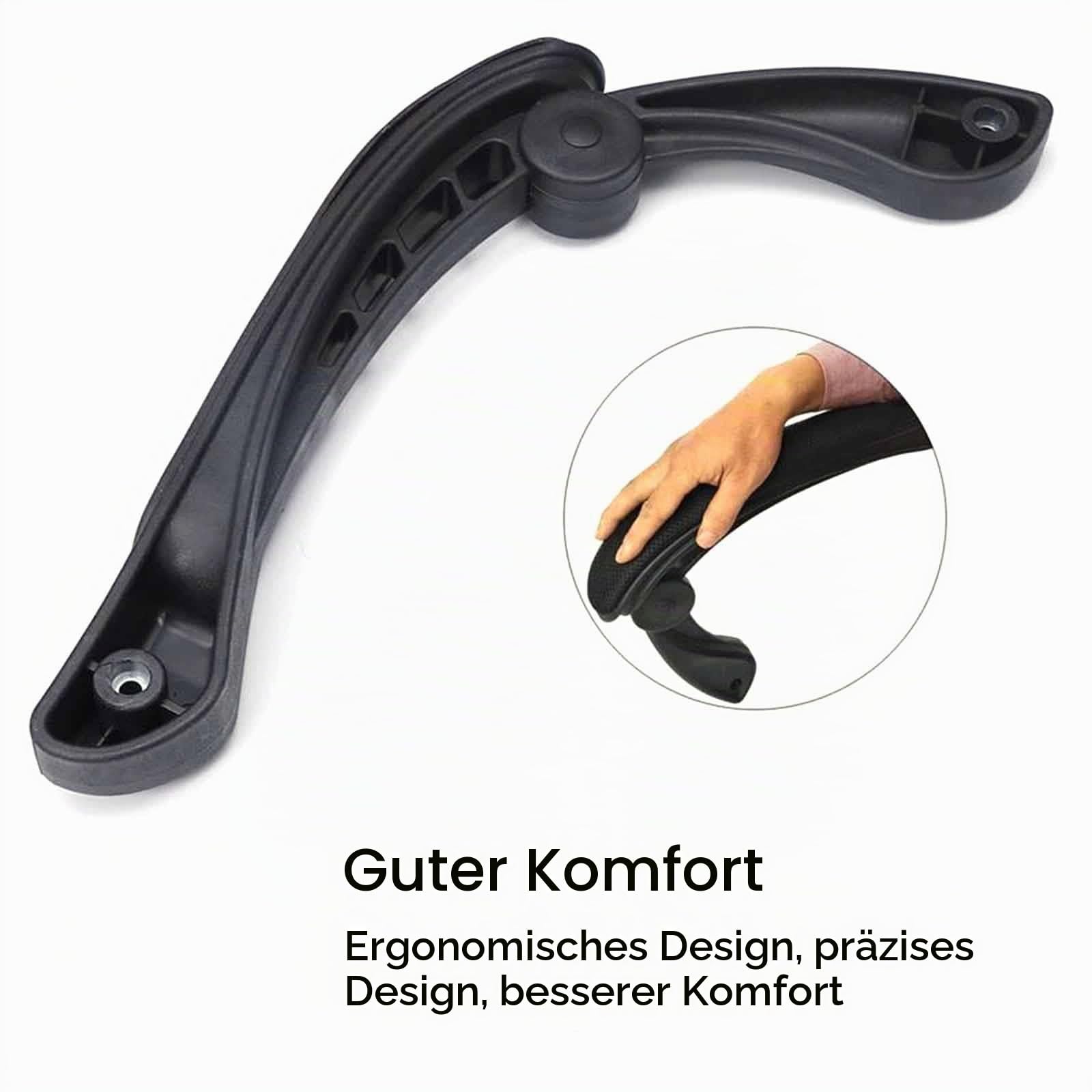 Colcolo 2 Stück Universal-Bürostuhl Armlehne Stuhl Armlehne Leichtes Zubehör Zartes Bewegliches für Gaming-Stuhl Computerstuhl Bürostuhl, 4 Löcher