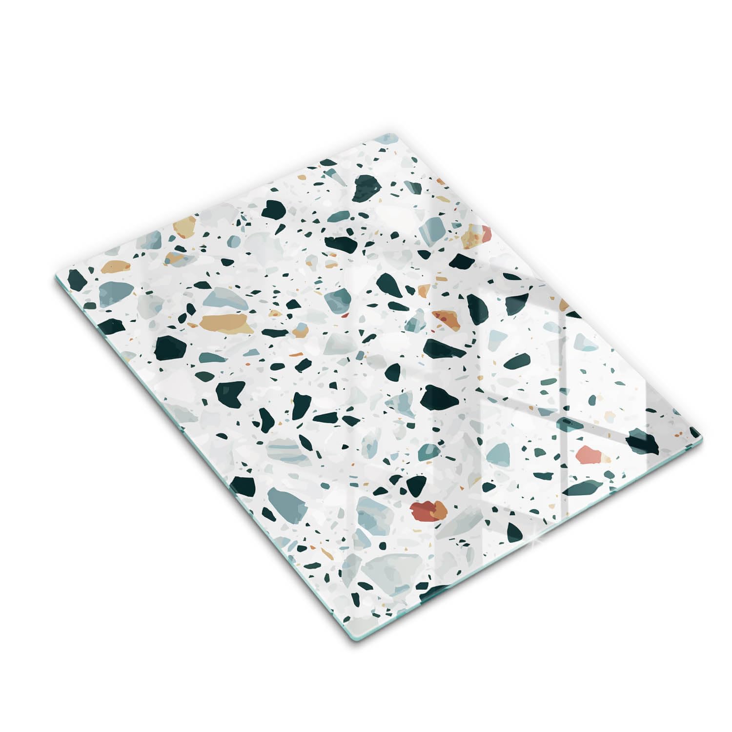 Tabla de cocina | Blanco | Superficie impresa