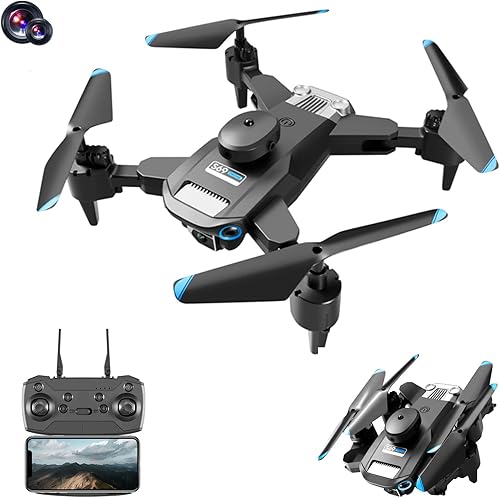 Dron con cámara dron FPV individual o dual de 1080P Mini dron inteligente para evitar obstáculos control remoto juguetes para principiantes