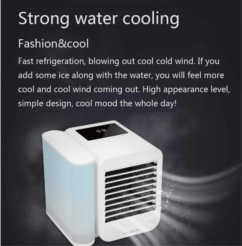 3 in 1 Mini Air Conditioner Water Cooling Fan Touch Screen Timing Artic Cooler Humidifier