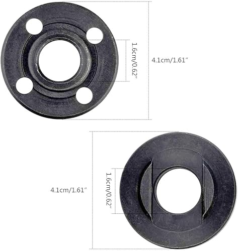 Miniatura 3 de Llave inglesa para amoladora angular, tuerca de bloqueo de metal para Dewalt Milwaukee Makita 193465-4 Bosch Black & Decker Ryobi 4.5" 58-11