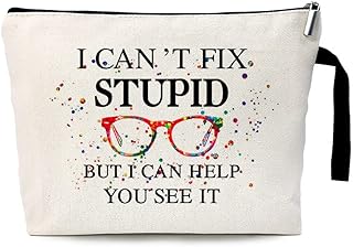 Optometrist Cosmetic Bag，Optometrist Life，Optometrist Gift ，Eye Doctor Gift ，Eye Doctor Vision Gifts，Optometrist Graduation Gifts，Optometry Student Graduation Gift