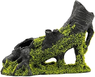 POPETPOP Decorações Buraco Camarão Plantas Criativas Paisagem Decoração Artificial Tronco Habitat - Paisagem Caverna Para Ornamentos Abrigo De Troncos De Árvores Decoração De Peixes