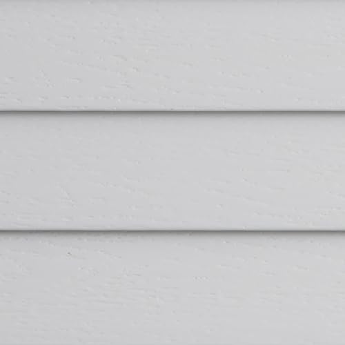 Miniatura 7 de Eclipse Persianas de madera sintética, 70.5 pulgadas de ancho x 64 pulgadas de largo, color blanco, persianas inalámbricas, certificadas seguras