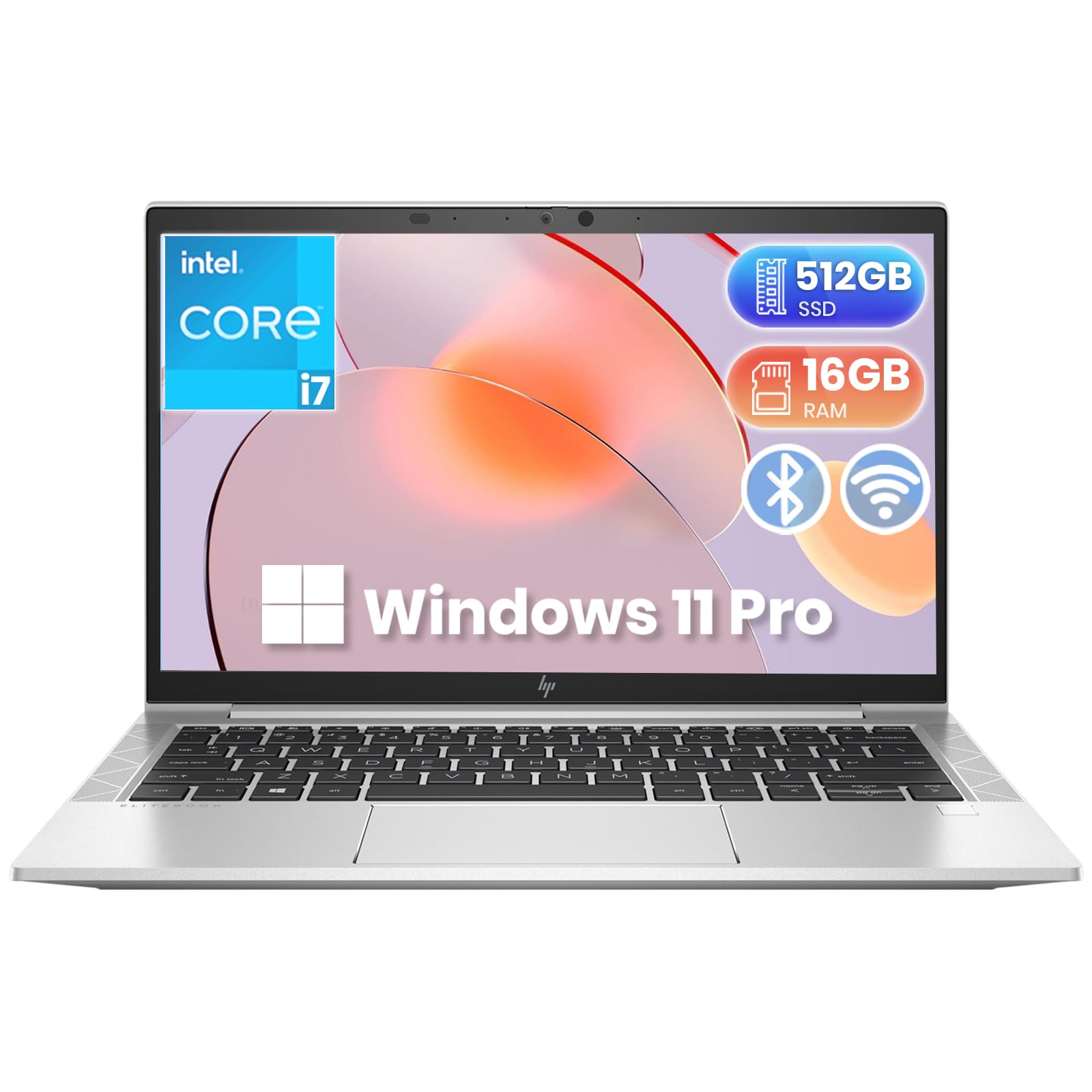 Amazon.com: HP EliteBook 830 G7 Laptop Windows 11 Pro, 13.3in FHD