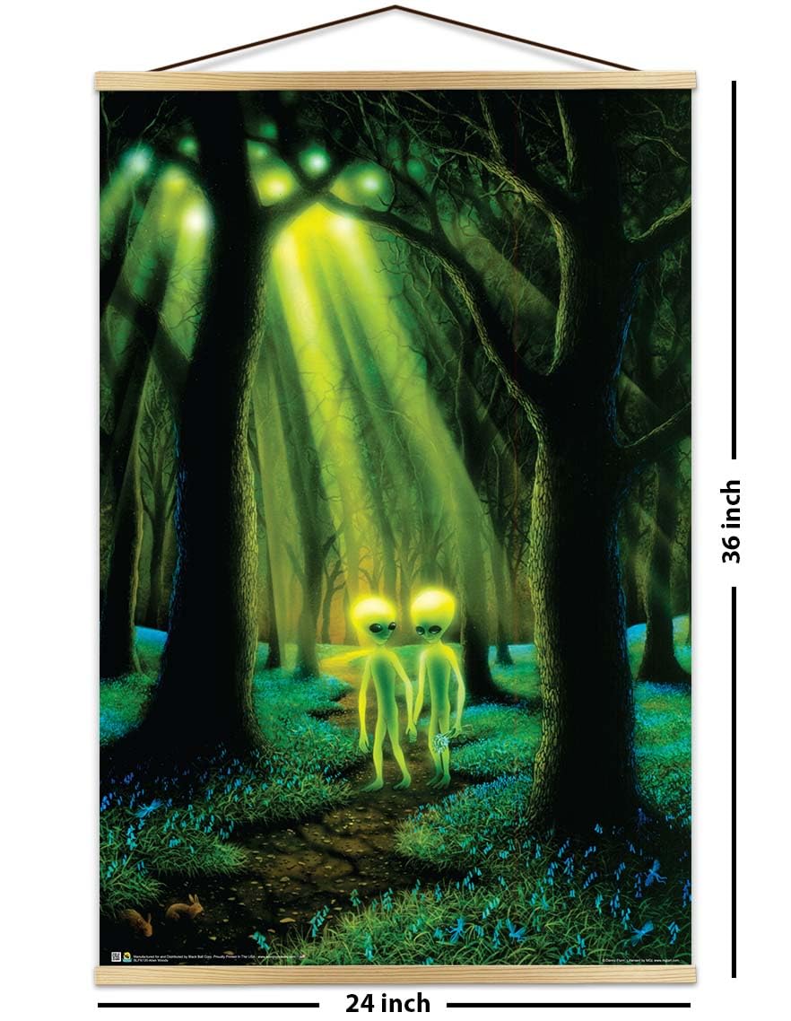 Amazon.com: Scorpio Posters Alien Woods by Danny Flynn - Non