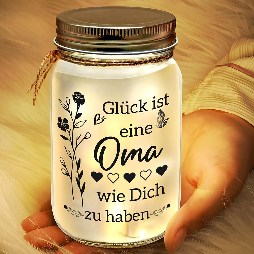kiimiipa Geschenke für Oma Nachtlicht,Oma Geschenk,Geschenk für Oma Geburtstagsgeschenk für Oma Personalisierte Geschenke für Oma Muttertagsgeschenk,Mutter Tochter Geschenk Beste Oma Geschenk (Oma)