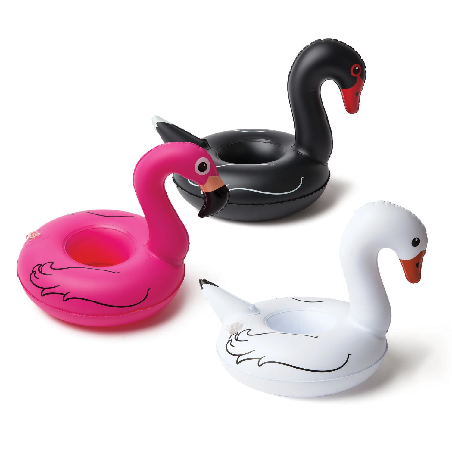 BigMouth Inc Inflatable Drink Holder for Pool, Floating Cup Holder for Hot Tub & Water, Fun Outdoor Beverage Float