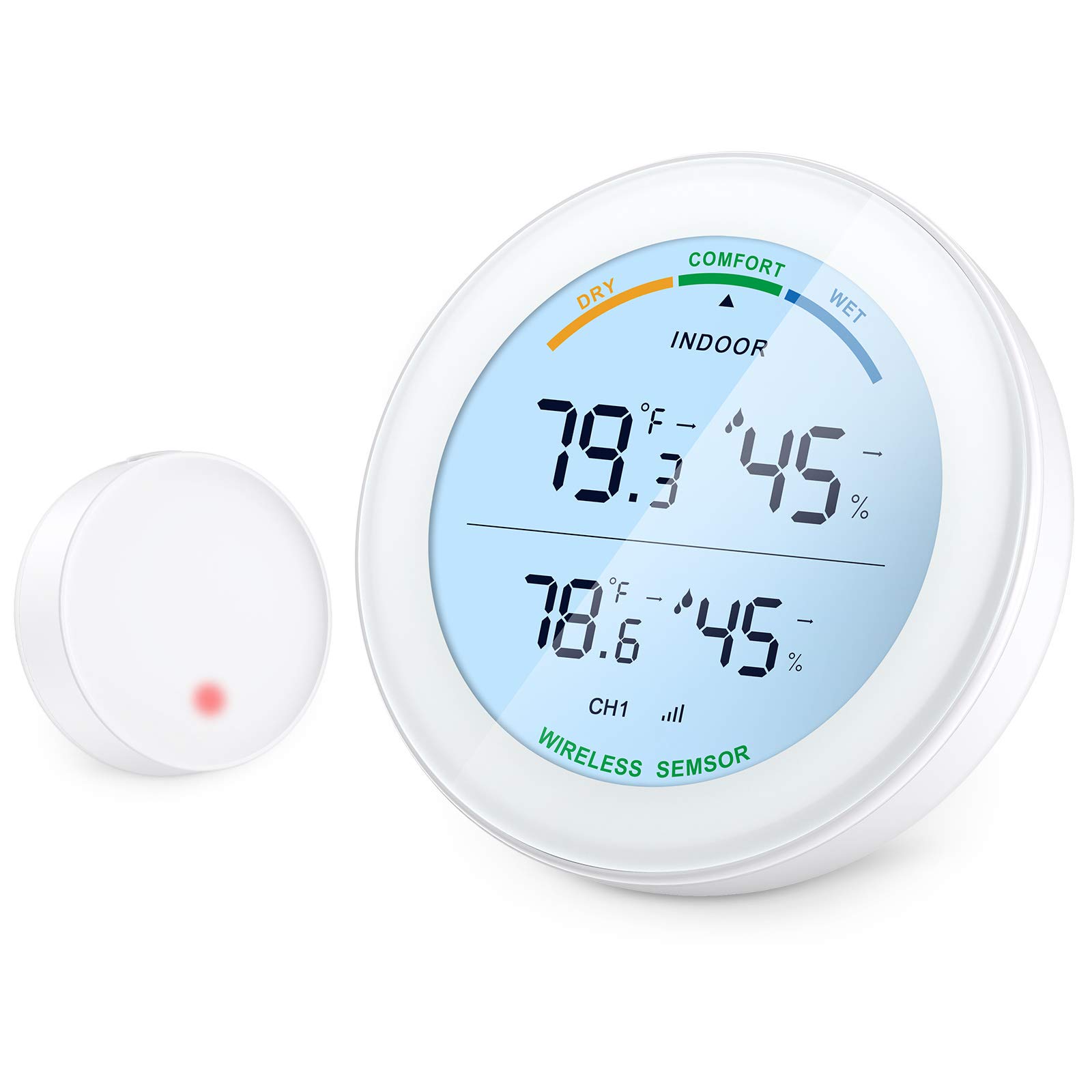 Buy ORIA Digital Thermometer, Thermometer with Indoor Outdoor